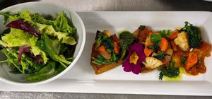 Ofengemüse at Schlosshotel Blankenburg in Blankenburg Harz