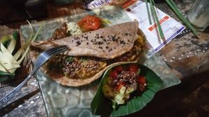 Wrap  at Earth Cafe and Market in Ubud