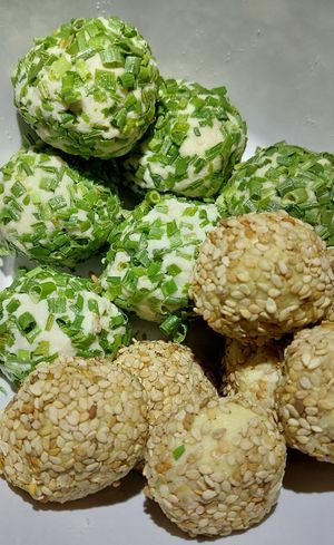 Cashew cheese at Nomad CHEF in Munich