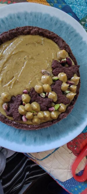 Pistachio chocolate Tarte at Nomad CHEF in Munich