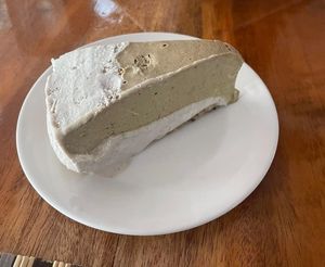 Banana cheesecake  at The Green Zen in Rodney Bay