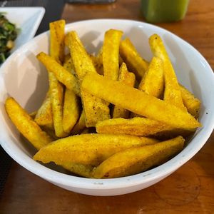 Plantain Fries at The Green Zen in Rodney Bay