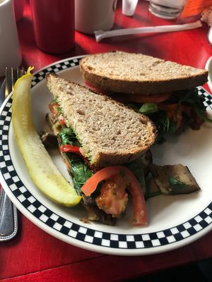 Pea patch sandwich  at The Fly Trap in Ferndale