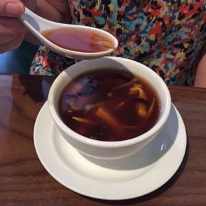 hot and sour soup at Green Sprout in Atlanta
