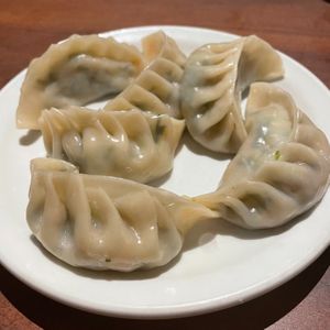 Steamed dumplings  at Green Sprout in Atlanta