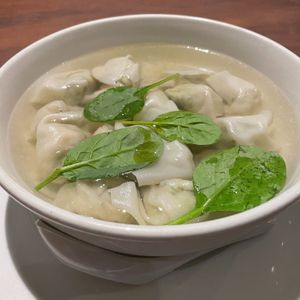 Wonton soup  at Green Sprout in Atlanta