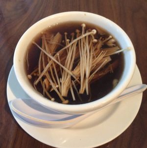 House Mushroom Soup at Green Sprout in Atlanta