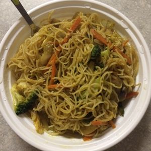 curry noodles at Green Sprout in Atlanta