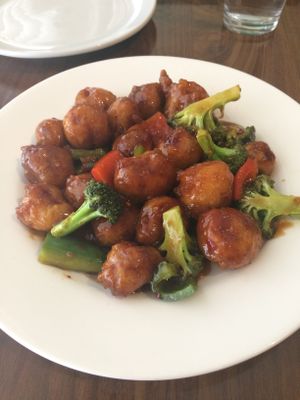 Vegan general tsos. at Green Sprout in Atlanta