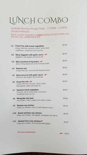 Menu, July 2018, Page 4 at Green Sprout in Atlanta