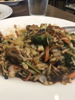 Vegetable Moo Shu at Green Sprout in Atlanta
