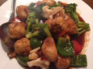 empire veggie chicken   at Green Sprout in Atlanta