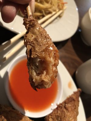 Chicken wings at Green Sprout in Atlanta