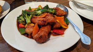 Salmon at Green Sprout in Atlanta