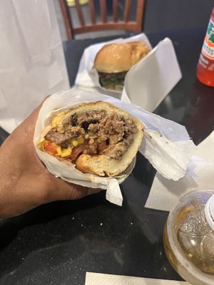   at Malibu Burgers in Ballina