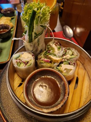 Summer Rolls (Tofu and Vegs) at Chiko Sushi House in Filderstadt