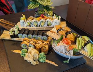 "For couples" vegan at Chiko Sushi House in Filderstadt