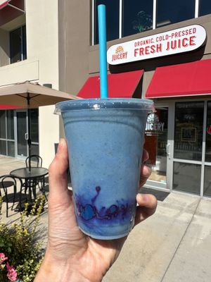 Pineapple Galaxy Smoothie  at Peak Press Juicery in Longmont