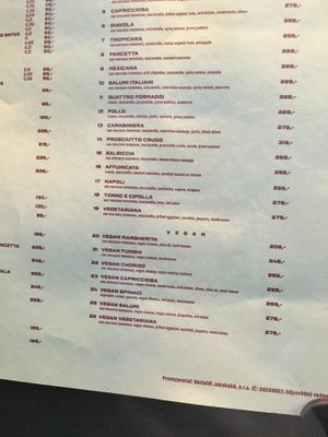  at Pizza Bertoldi - Jakubská in Prague