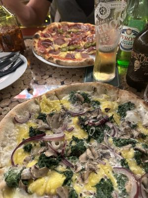 Amazing vegan pizzas , pastas and desserts !!!!! #Veganuary at Pizza Bertoldi - Jakubská in Prague