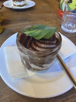 Amazing tiramisu   at Pizza Bertoldi - Jakubská in Prague