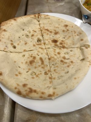 Garlin naan  at Al Madina Bar and Restaurant in Milan