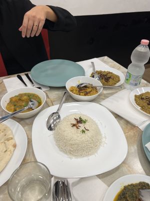 White rice  at Al Madina Bar and Restaurant in Milan