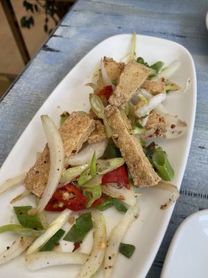 Salt and chilli tofu   at Thi Vietnamese in 