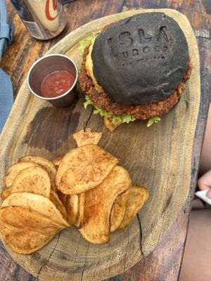   at Isla Burger in Isla Mujeres