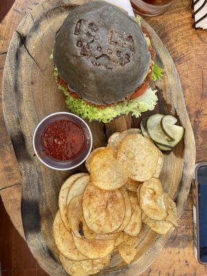   at Isla Burger in Isla Mujeres