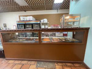 Inside  at Ma's Vegi Deli in St Thomas