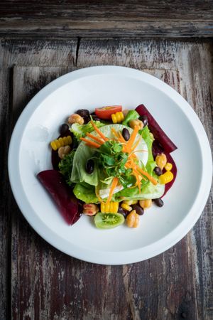 Ensalada Mediterránea Special Dinner 3 at Maxan in Antigua