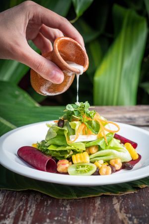 Ensalada Mediterránea Special Dinner 7 at Maxan in Antigua