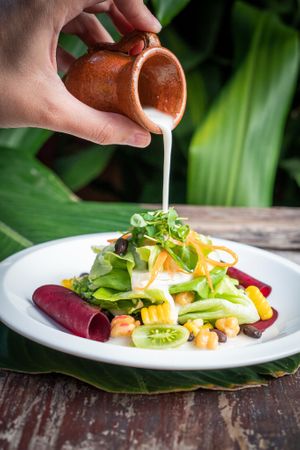 Ensalada Mediterránea Special Dinner 6 at Maxan in Antigua