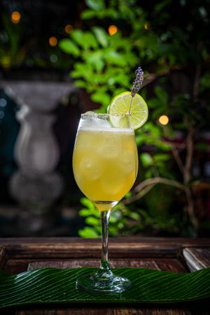 Lavanda Daiquirí at Maxan in Antigua