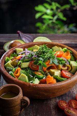 House Salad at Maxan in Antigua