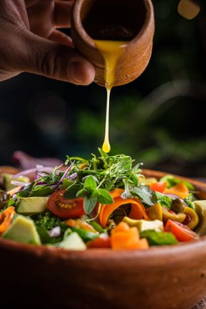 Vinagre Dressing at Maxan in Antigua