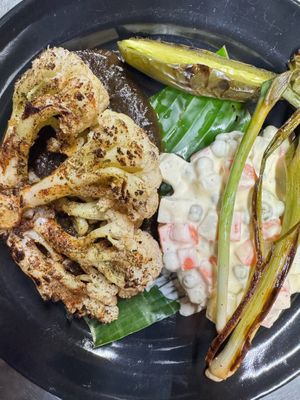 Coliflor Asada at Maxan in Antigua