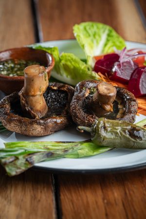 Hongos con chimichurri maya 2 at Maxan in Antigua