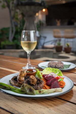 Hongos con chimichurri maya 3 at Maxan in Antigua