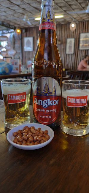 Drinks at Khmer Taste in Siem Reap