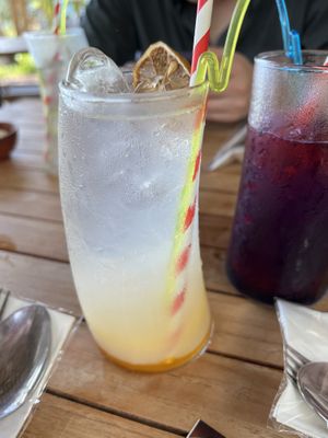 Fizzy mock tails  at Veranta Cafe by Desa Alam in Batam