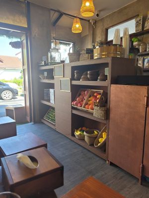 Interior at Vipuya Bowls & Juice in Chiang Mai