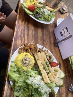 Season special (vegan version) with tofu  at Kombuse in Mannheim