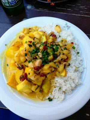 pineapple curry special  at Kombuse in Mannheim