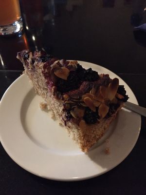 Blackberry Cake at Kombuse in Mannheim