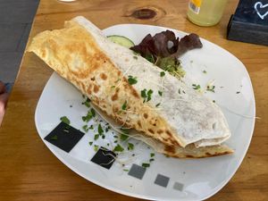 Burrito  at Kombuse in Mannheim
