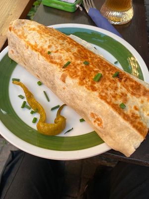 Vegan Burrito at Kombuse in Mannheim