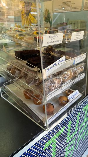 Cookies everything in here was vegan  at Grab 'n Go Health Bar in Provincetown