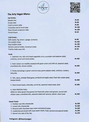  at The Arty Vegan - थे'आर्टिवेजन कैफे in Pushkar